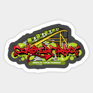 Graffiti Coaster Sticker